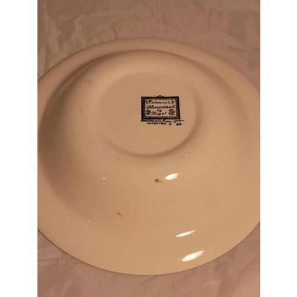 Colonial Homestead by Royal  10" Vegetable Serving Bowl 1950s Vintage Green - Picture 5 of 8